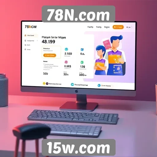 Interface do usuário do 78N.com e sua usabilidade